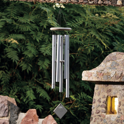 37" Chimes of Earth Wind Chime by Woodstock | Personalized Wing Chimes | Grandparents Gifts