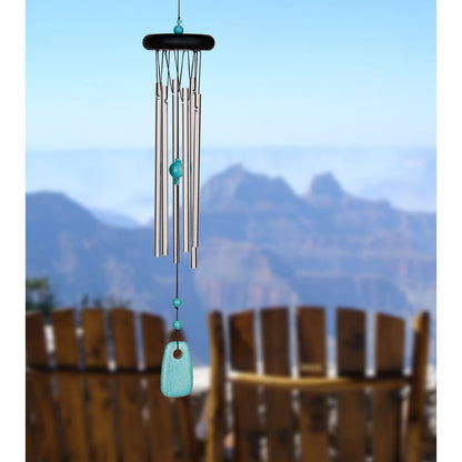 17" SMALL Chakra Wind Chime by Woodstock - Multiple Styles | Indoor Wind Chimes