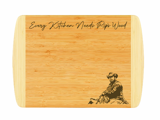Yellowstone Inspired Wood Cutting Board | Rip's Wood | Rip Wheeler | Kitchen Gifts